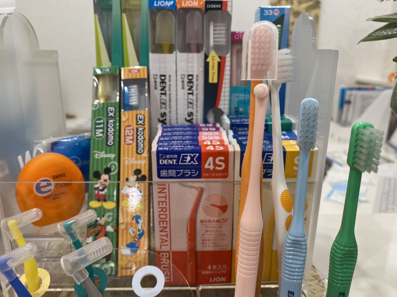 歯ブラシの種類